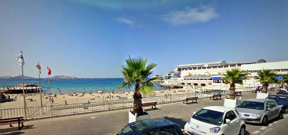 Studio Design Plage Des Catalans Marsilia Exterior foto